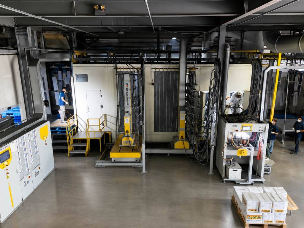 Powder Coating line F1 Machine