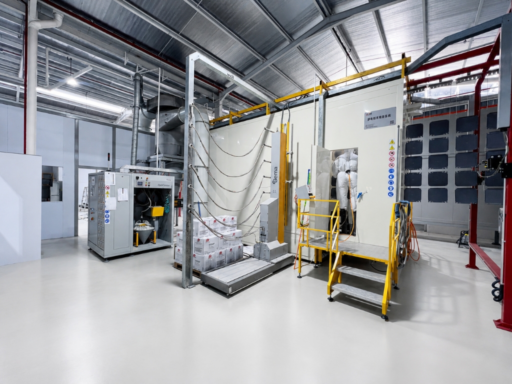 Powder Coating line F2 Machine
