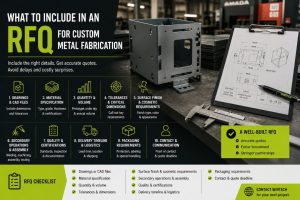 What to Include in an RFQ for Custom Metal Fabrication
