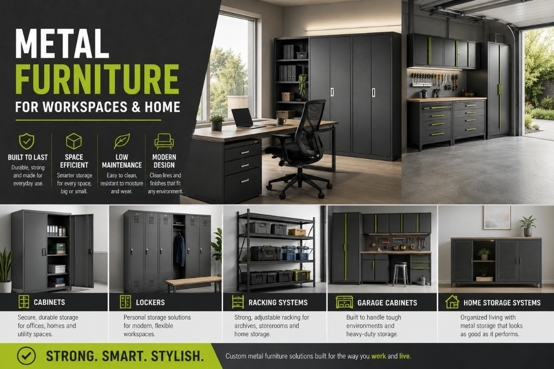 Metal Furniture for Workspaces & Home